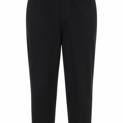 H&M Women’s Black Regular Fit Elastic Waist Trousers L