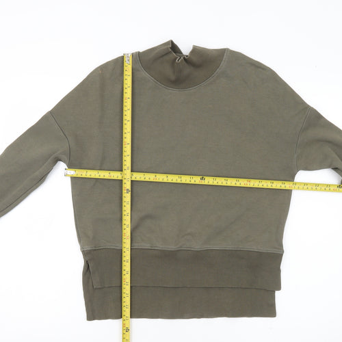 NEXT Womens Khaki Green XS Pullover Sweatshirt Long Sleeve