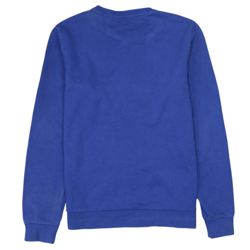 Champion Boys Blue Logo Pullover Sweatshirt 15-16Y Crew Neck Casual