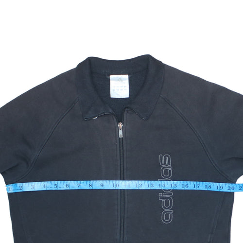 Adidas Mens Black Full Zip Sweatshirt Jacket Size M Sportswear