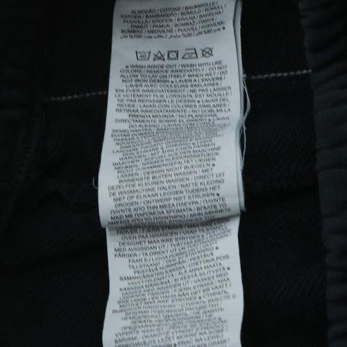 Nike Boys Black Jogger Sweatpants 13-14 Years Elastic Waist Pockets