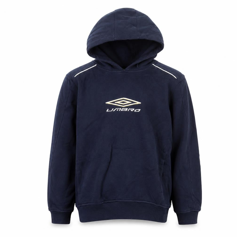 Umbro Boys Blue Pullover Hoodie 12-13 Years Logo Sportswear