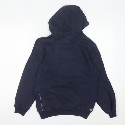 Umbro Boys Blue Pullover Hoodie 12-13 Years Logo Sportswear