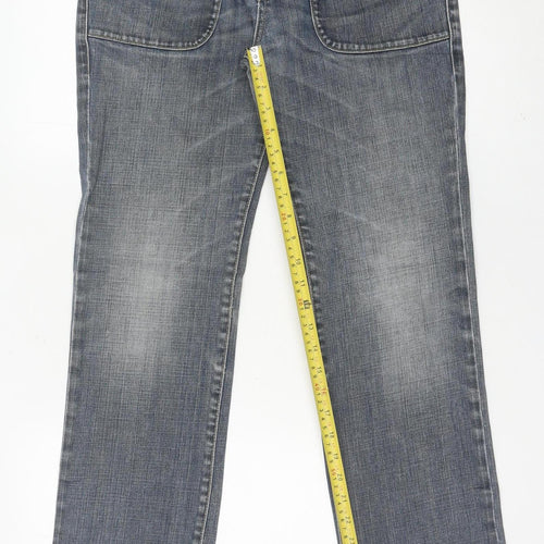 Lee Women Blue Straight Fit Jeans W31 L31 Denim Classic