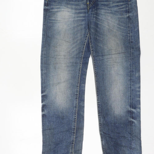 Lee Mens Blue Straight Leg Daren Jeans W30 L32 Regular Fit