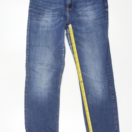Lee Men’s Blue Straight Leg Jeans W31 L31 Regular Fit
