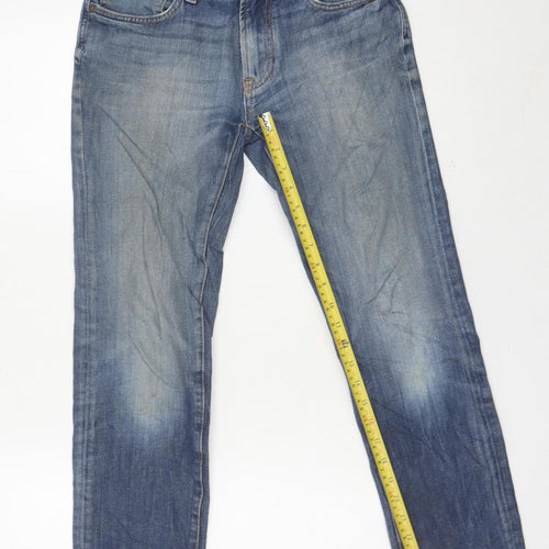Tommy Hilfiger Men’s Blue Slim Straight Jeans 29x30 Denim