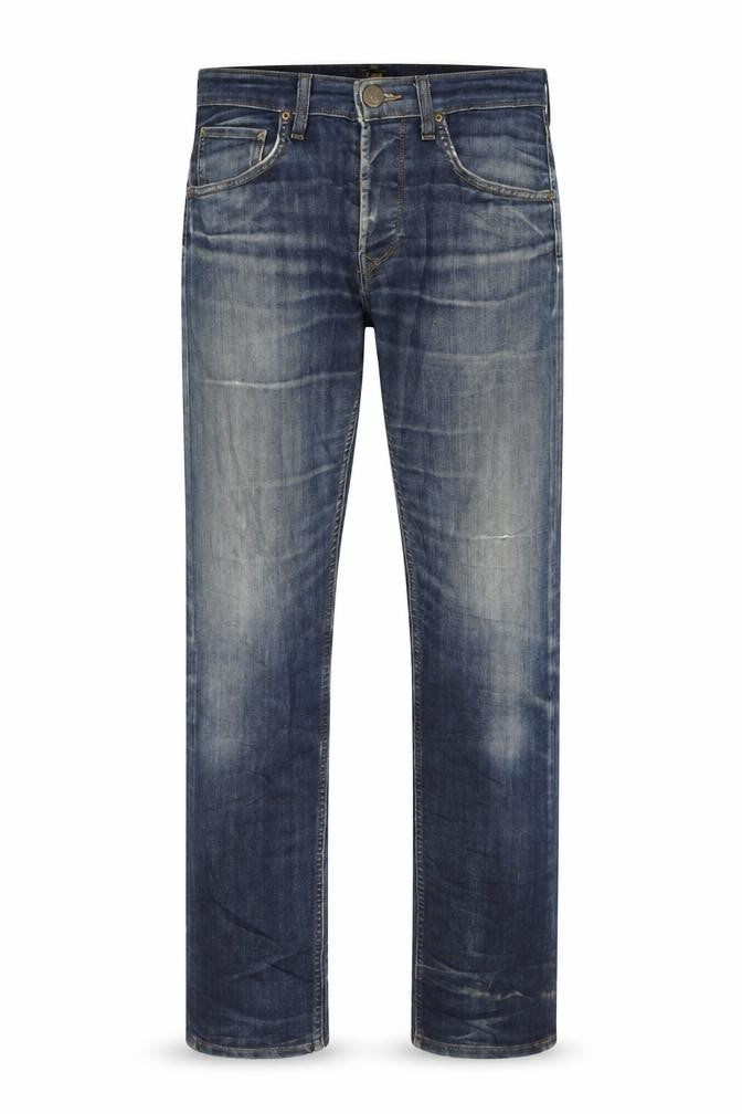 Lee Men’s Blue Straight Leg Jeans W31 L32 Daren Stretch Denim