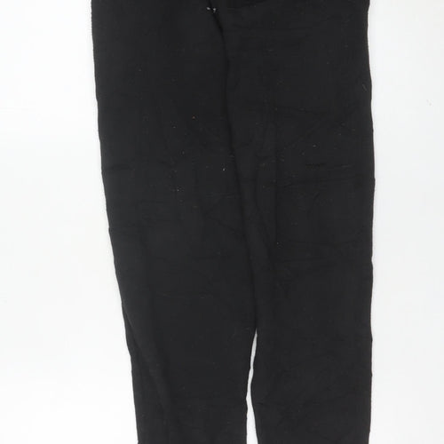 U.S. Polo Assn. Men's Black Jogger Trousers Small Regular Fit