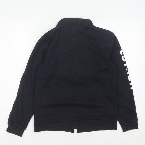 Fila Women’s Black Full Zip Sweatshirt Size 6 Logo Sports