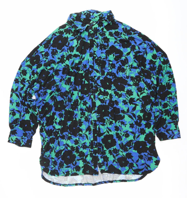 Roman Womens Multicoloured Floral Blouse Size 20 Tunic Top