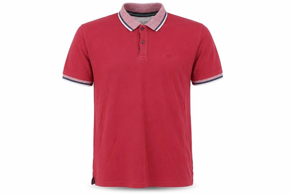 Racing Green Men’s Red Cotton Polo Shirt XL Casual Summer Top