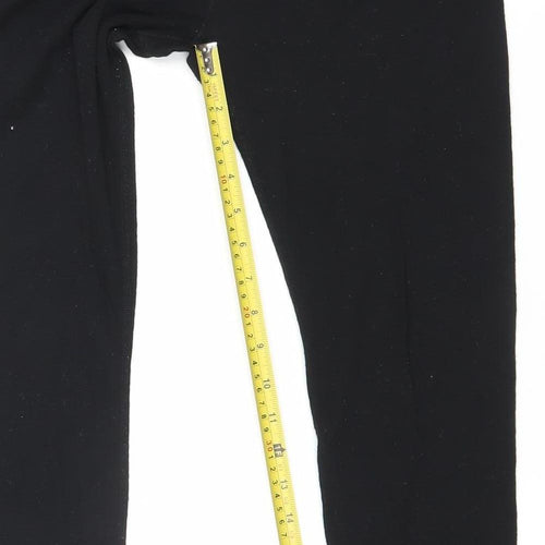 Mountain Warehouse Womens Black Merino Wool Leggings Size 12