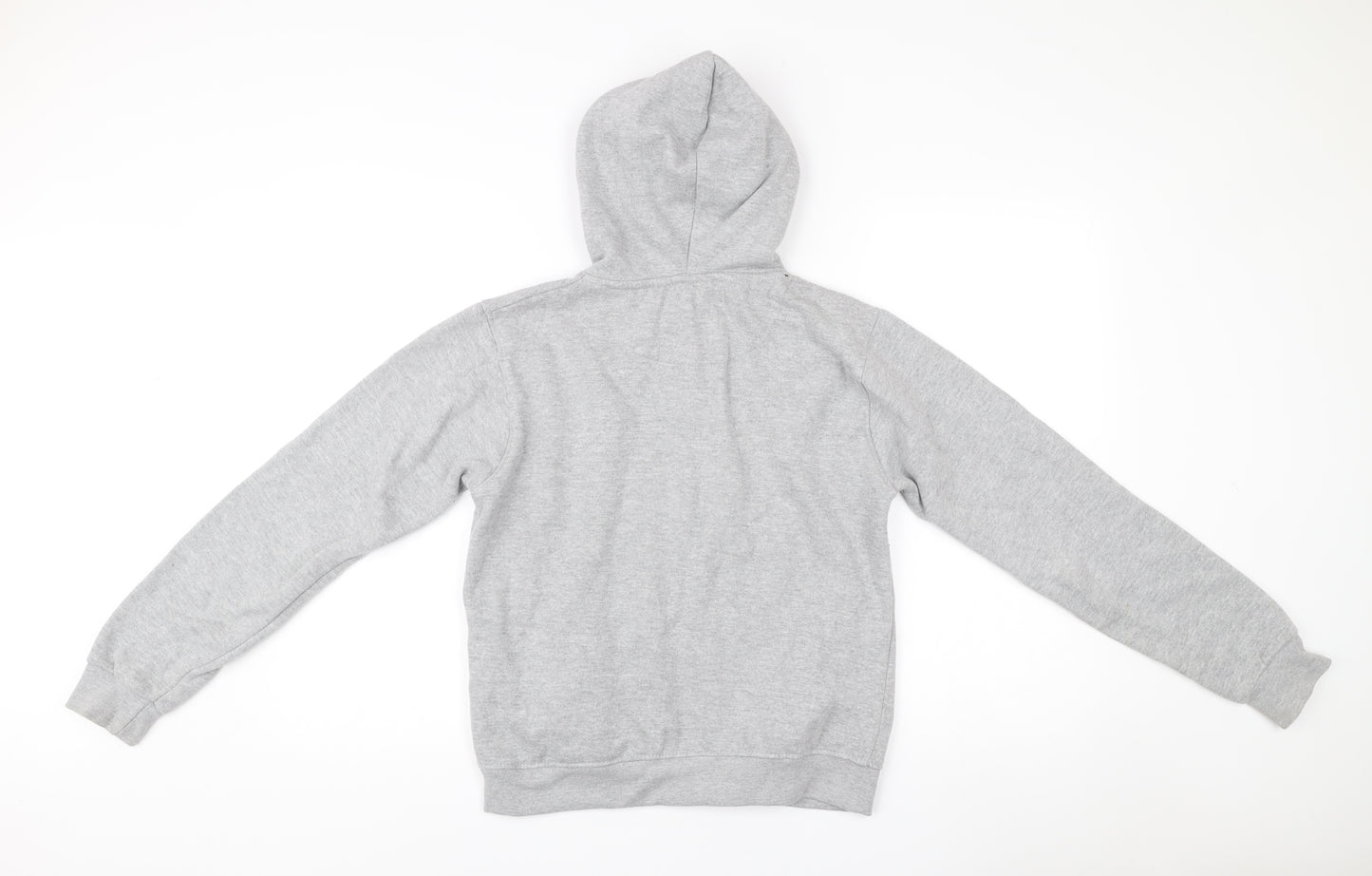 Tottenham Hotspur Boys Grey Pullover Hoodie 13-14 Years Cotton Blend