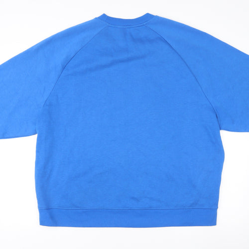 Primark Women’s Blue Missouri Graphic Sweatshirt L Raglan