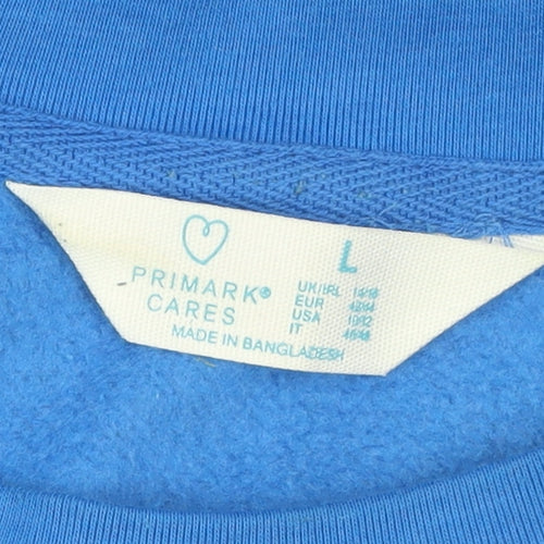 Primark Women’s Blue Missouri Graphic Sweatshirt L Raglan