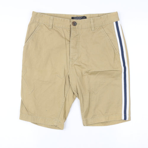 Broken Standard Men’s Beige Chino Shorts Size 30 Regular Cotton
