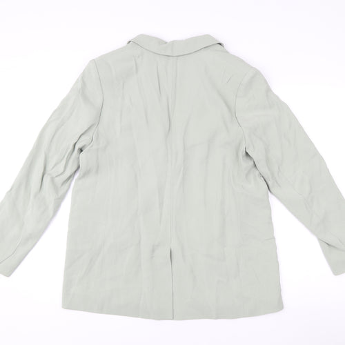 Marks and Spencer Women’s Green Size 14 Tailored Blazer Jacket