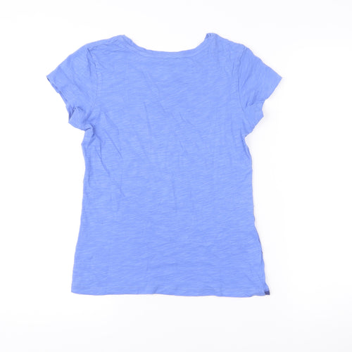 Disney MNGjeans Womens Blue T-Shirt Size 12 Cartoon Print