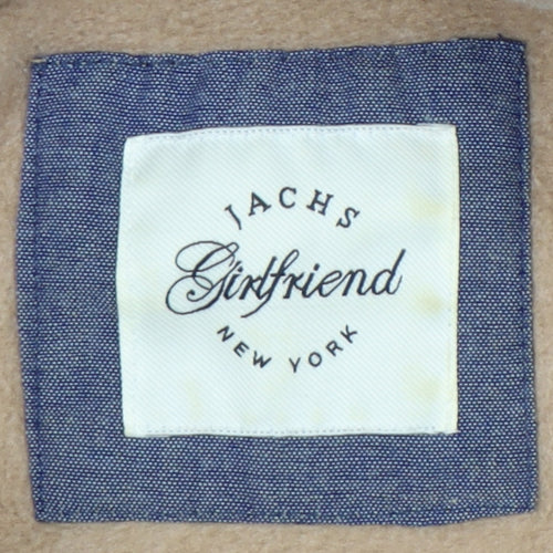 JACHS Girlfriend Unisex Beige Pullover Hoodie M Regular Fit Fleece
