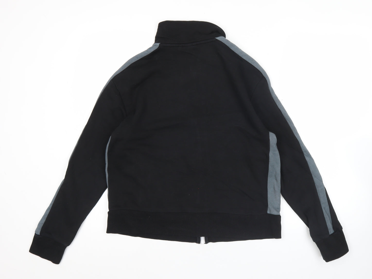 Puma Unisex Black XL Track Jacket Full Zip Fleece Sportswear