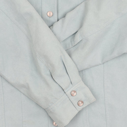 Alfred Dunner Womens Blue Size 18 Button Up Casual Jacket