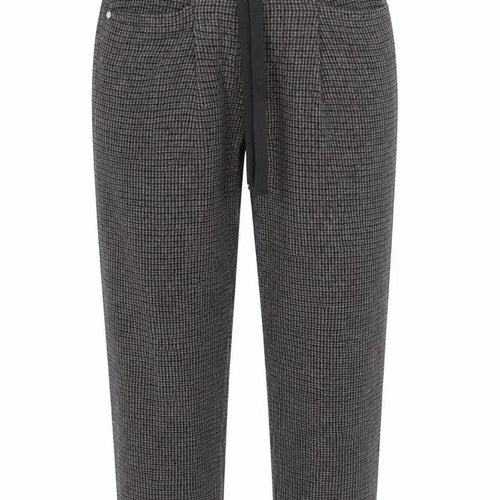 Zara Trafaluc Women’s Grey Check Jogger Trousers XS