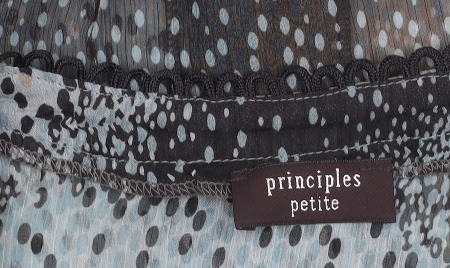Principles Petite Women’s Multicoloured Size 16 Chiffon Blouse