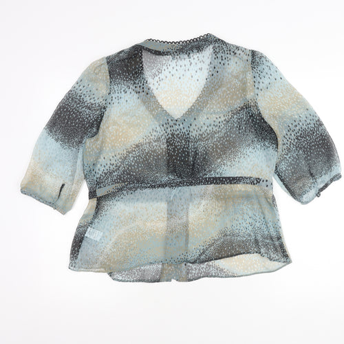 Principles Petite Women’s Multicoloured Size 16 Chiffon Blouse