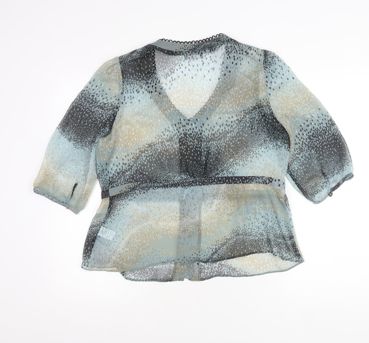 Principles Petite Women’s Multicoloured Size 16 Chiffon Blouse