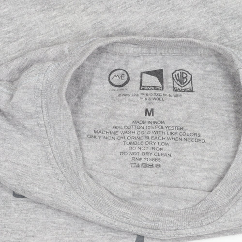 WB Games Men’s Grey Lord of the Rings Shadow of War Graphic T-Shirt M