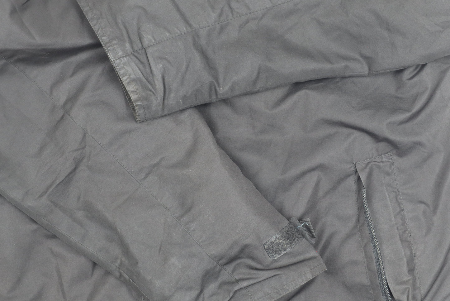 Mountain Essentials Men’s Black M Parka Jacket Hooded Polyester