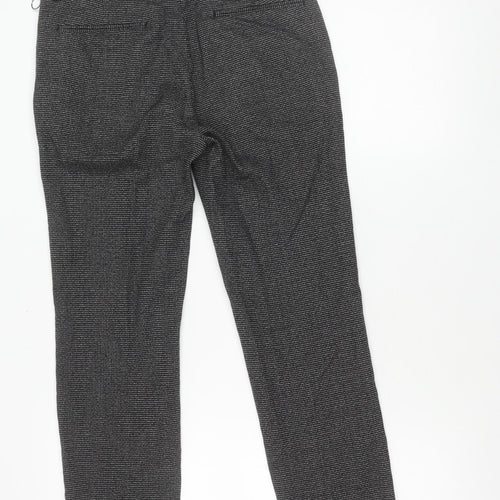Topman Womens Grey Slim Fit Trousers Size 10 28W 32L Business Casual