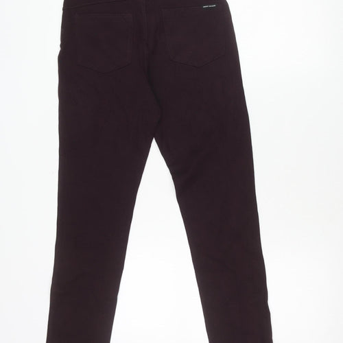 DKNY Jeans Womens Purple Jeggings Size S Skinny Stretch Denim