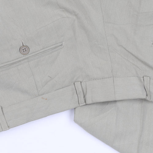 Taylor & Wright Men's Beige 36x29 Dress Pants Trousers