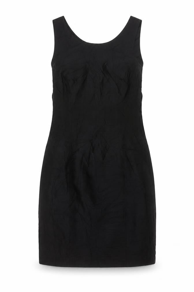 Marc Aurel Womens Black Size 10 Sleeveless Sheath Knee Dress