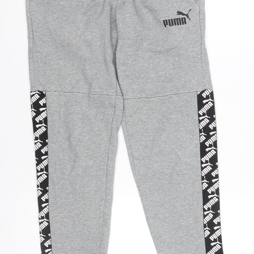 Puma Men’s Grey Sweatpants S Sports Jogger Trousers
