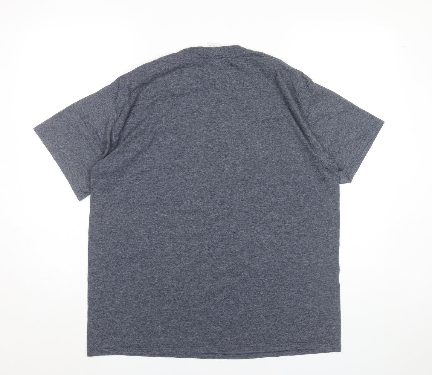 Gildan Men’s Grey XL Graphic Motorcycle Sports T-Shirt