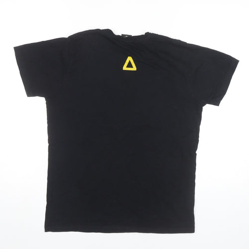 Sojo Sense Men’s Black Artlist Logo T-Shirt Medium Crew Neck