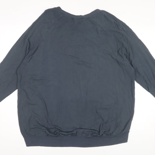 A Postcard From Brighton Women’s Blue Heart Jersey Top Size S