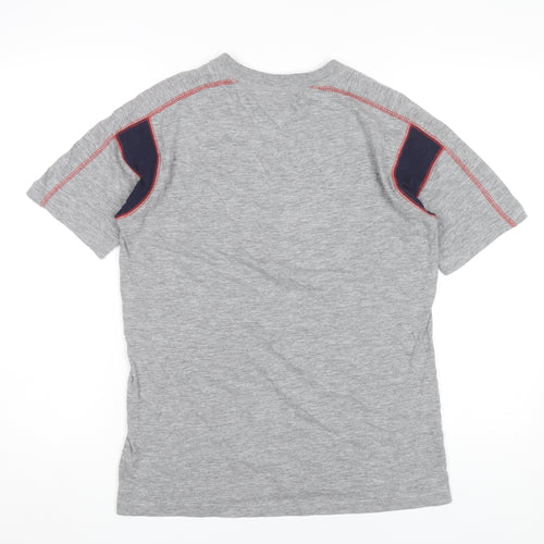 Majestic Men’s Grey Red Sox Baseball Graphic T-Shirt L