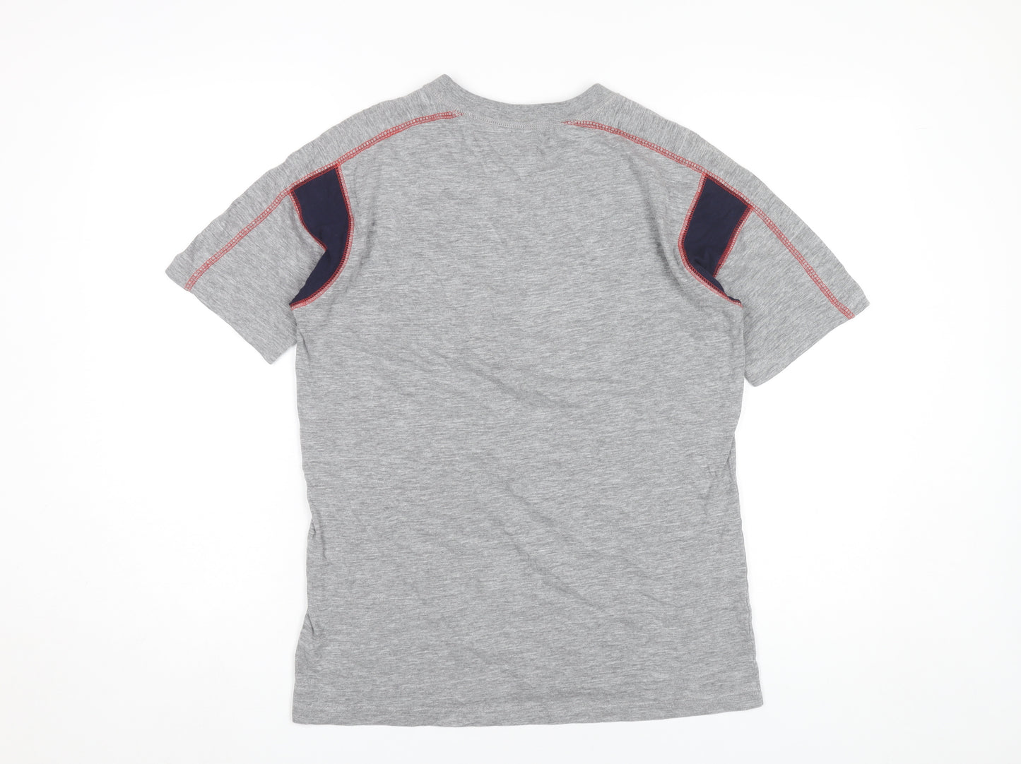 Majestic Men’s Grey Red Sox Baseball Graphic T-Shirt L