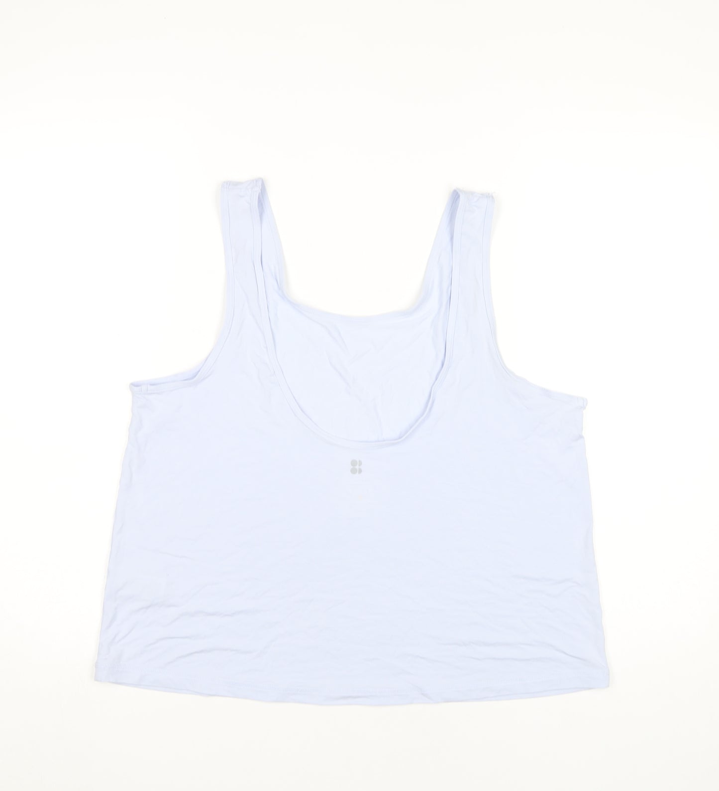 Sweaty Betty Women’s Blue Modal Tank Top M Relaxed Fit Yoga Vest