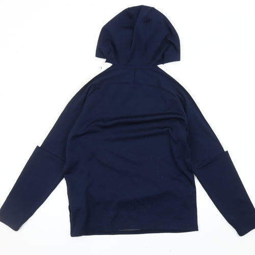 Nike Teens Blue XL Pullover Hoodie Dri-Fit Sportswear