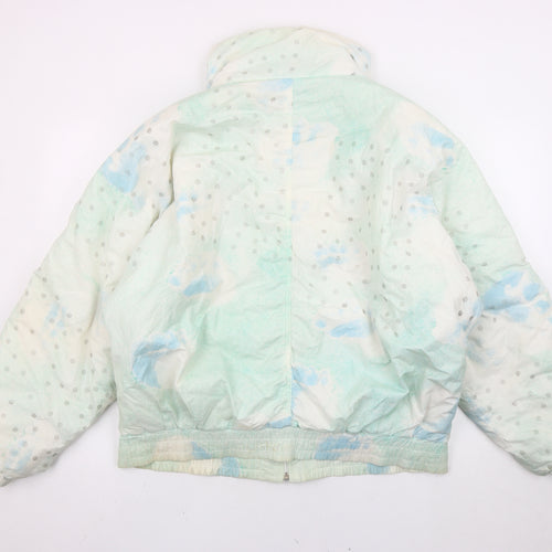 Luhkka Womens Multicoloured Size 12 Retro Polka Dot Puffer Jacket