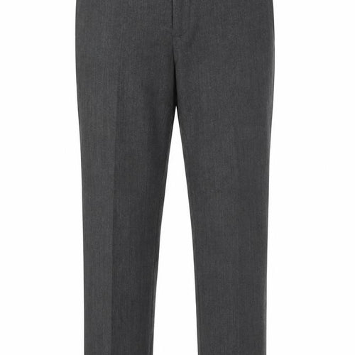 Next Signature Men's Grey Wool Blend Dress Pants 32S Slim Fit