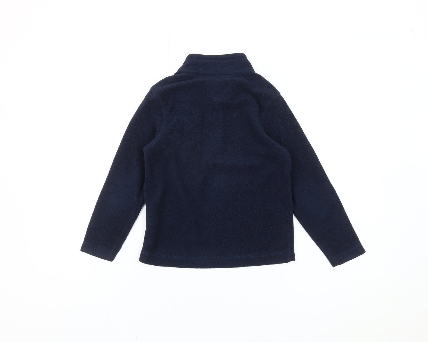 Regatta Boys Blue 5-6 Yrs Fleece 1/4 Zip Sweatshirt Outdoor Hiking Top