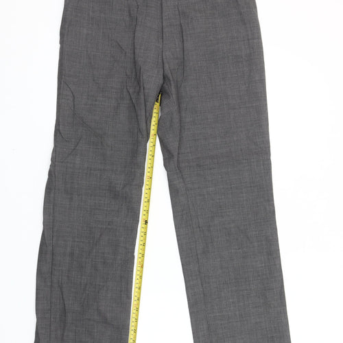 Banana Republic Men’s Grey Classic Fit Wool Blend Dress Trousers 32x30