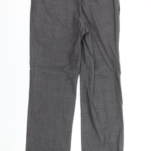 Banana Republic Men’s Grey Classic Fit Wool Blend Dress Trousers 32x30