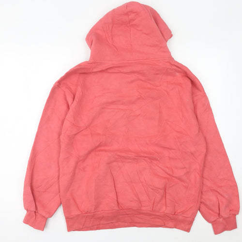 Champion Women’s Pink Pullover Hoodie Medium Cotton Casual
